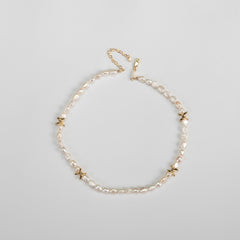 Vine Kiss Baroque Pearl Necklace